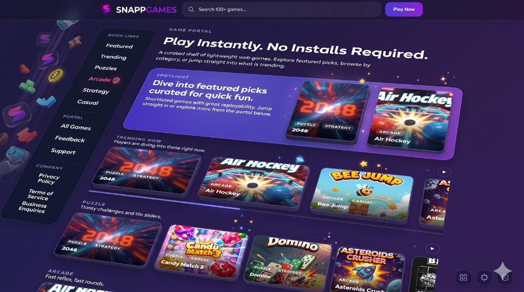 Snappgames Platform